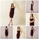 Maroon Strap Little Dress